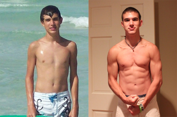 Skinny College Kid Gains 26 lbs of Muscle in 120 days – Chad’s Massive P90X Results